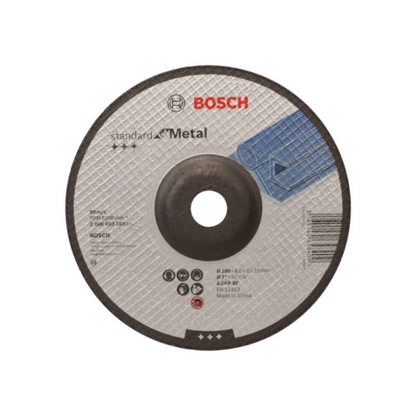 DISCO REBARBAR 180X6MM BOSCH