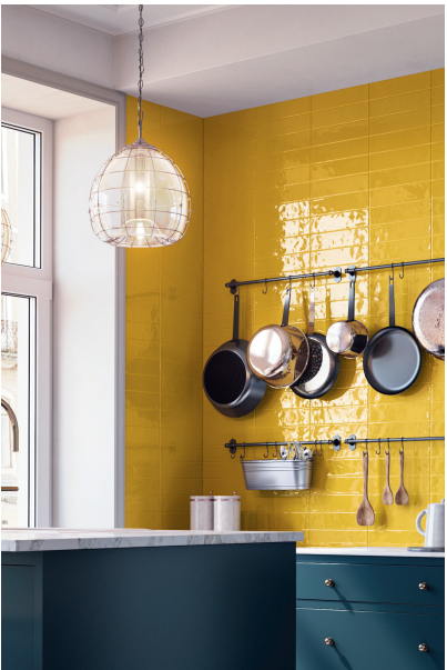 REVIVAL MUSTARD BRILHO NATURAL 30X45 REVIGRES - Image 2