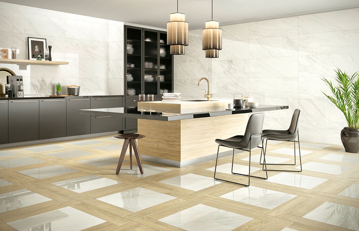 MARBLE WHITE SHINE 79X79 LOVE - Imagem 2