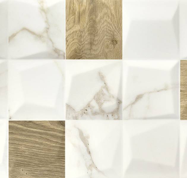 CALACATTA RISE GOLD MATT 35X100 LOVE