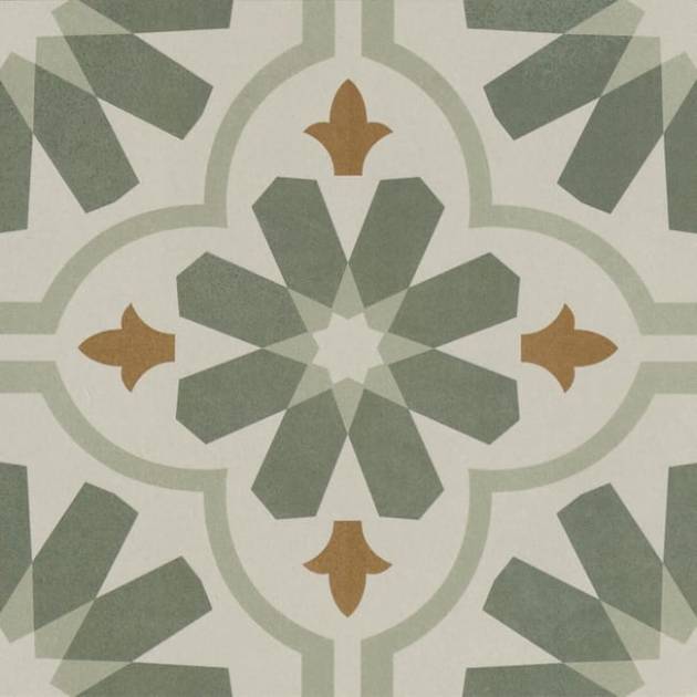 QUILT GREEN SILK 30X30 REVIGRES