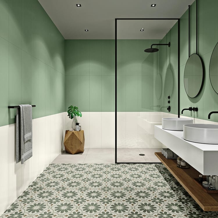 QUILT GREEN SILK 30X30 REVIGRES - Imagem 2