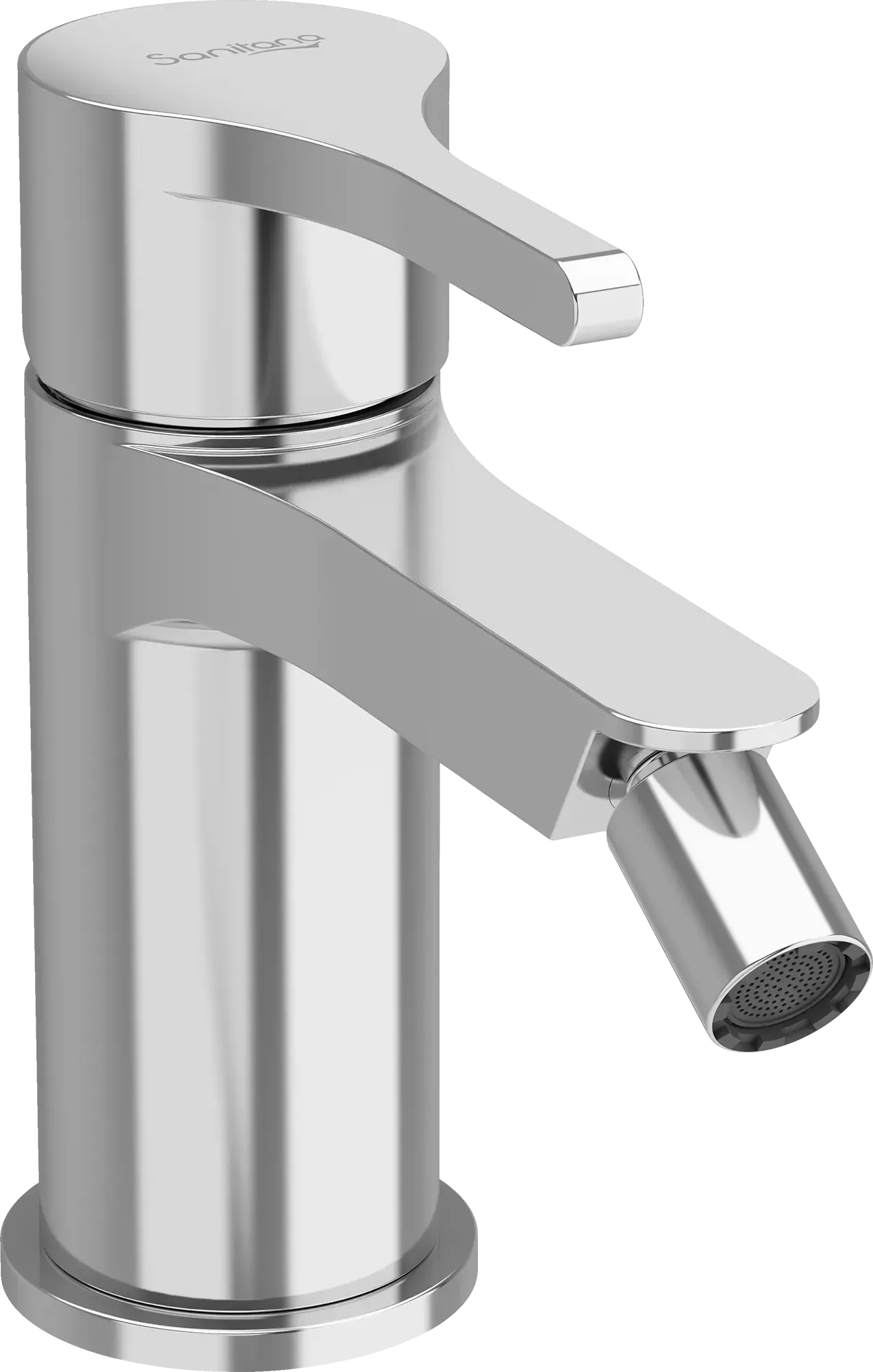 SILK MONOCOMANDO BIDÉ CROMADO SANITANA - Imagem 2