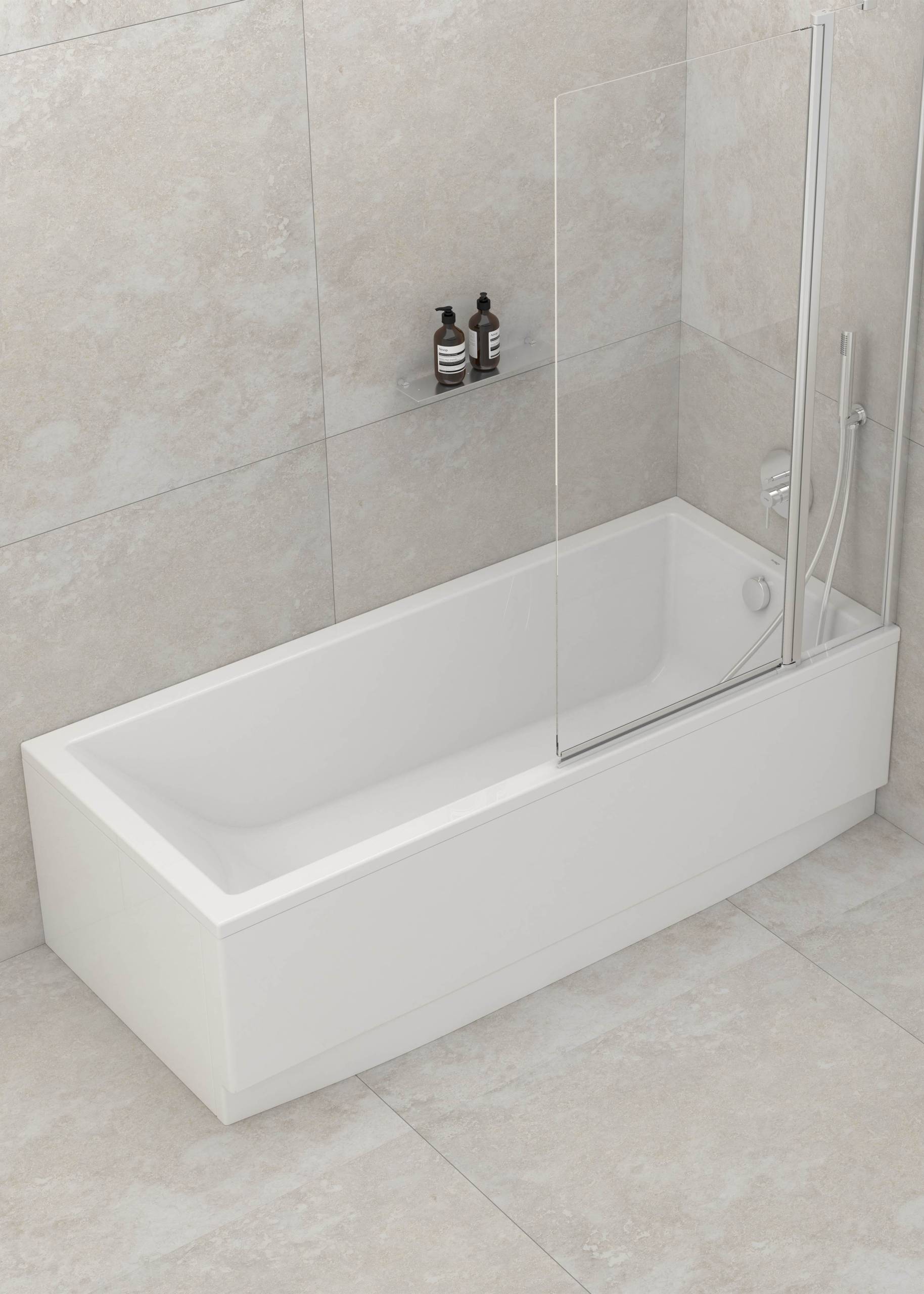 CUBIC BANHEIRA 170X80 BRANCO SANITANA - Imagem 2