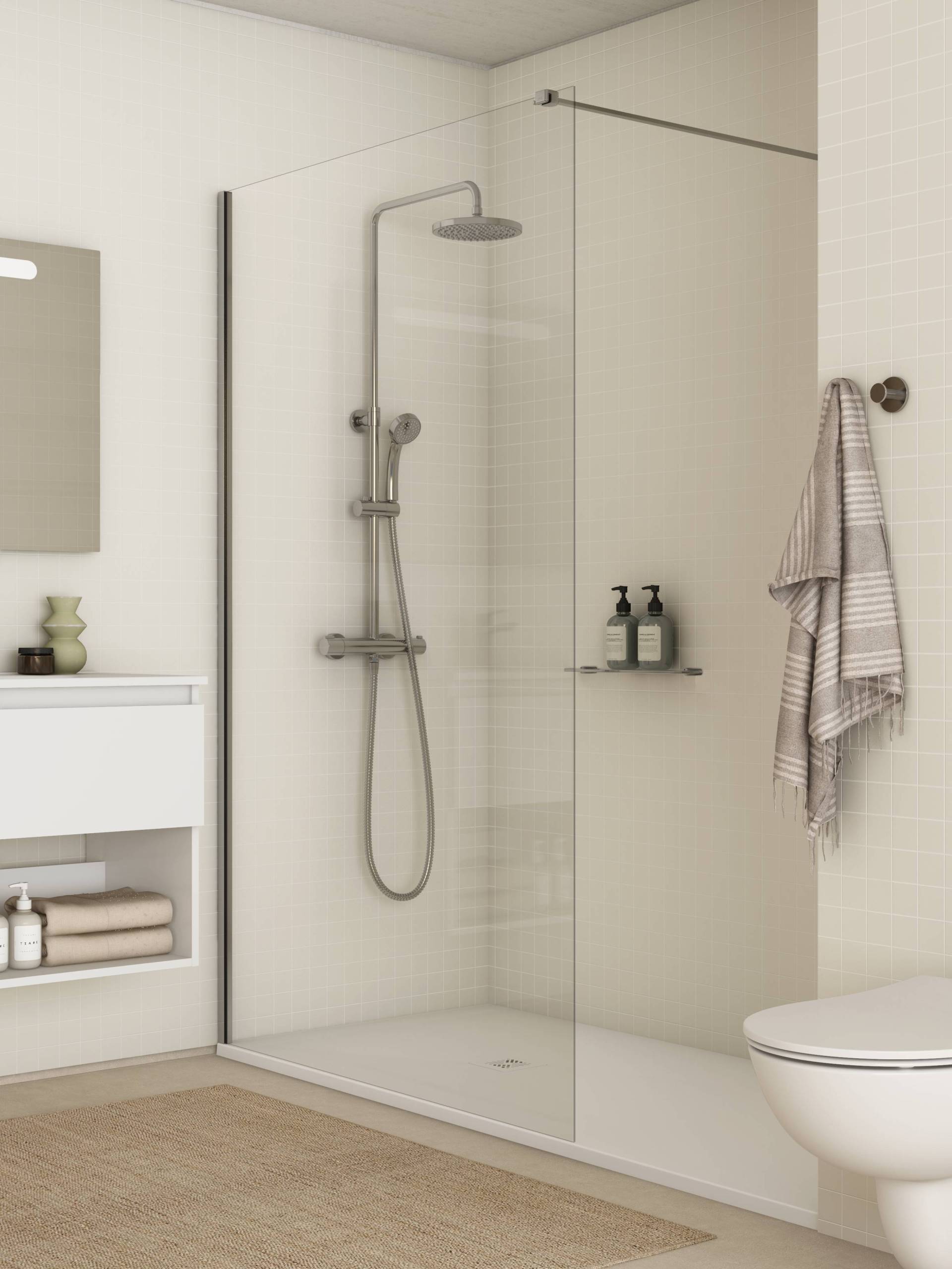 NOA-N RAMPA DE CHUVEIRO CROMO SANITANA - Imagem 2