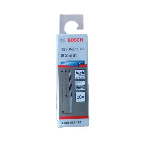 BROCA HSS 2MM-10UNIDADE BOSCH