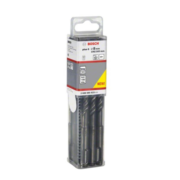 BROCA SDS PLUS 5X 08X100X160-10UNIDADE BOSCH