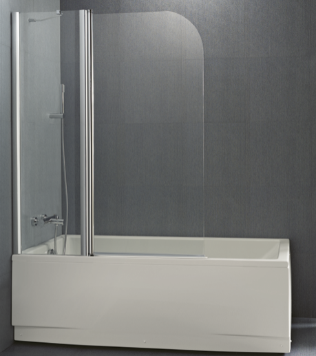 STEP DIVISORIA BANHEIRA DUPLO 120 CROMADO SANITANA