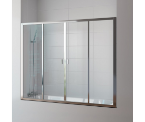 STEP DIVISORIA ENTRE PAREDES 170 DUAS PORTAS E DOIS FIXOS SANITANA