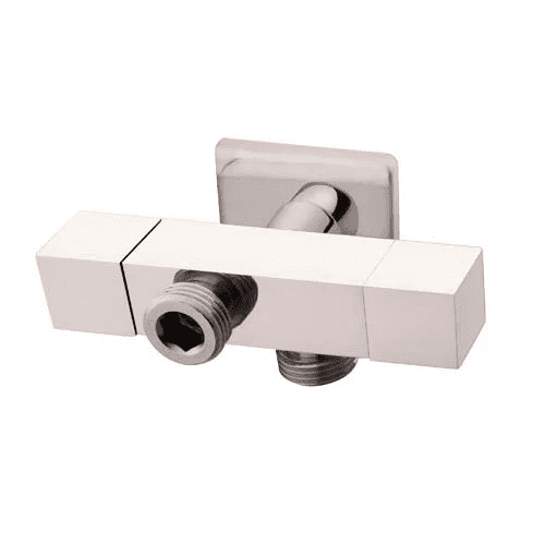 TORNEIRA DE ESQUADRIA DUPLA 1/2X1/2 PRISMA CROMO AFJ