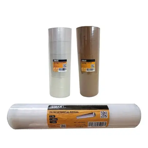 FILME EXTENSIVEL MANUAL TRANSPARENTE 450MM CIDAX