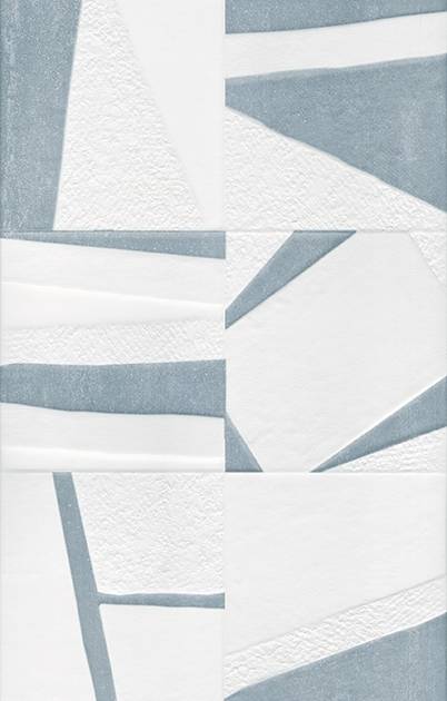 UPTOW PUZZLE BLUE UT54R 34X91.5 DOMINO