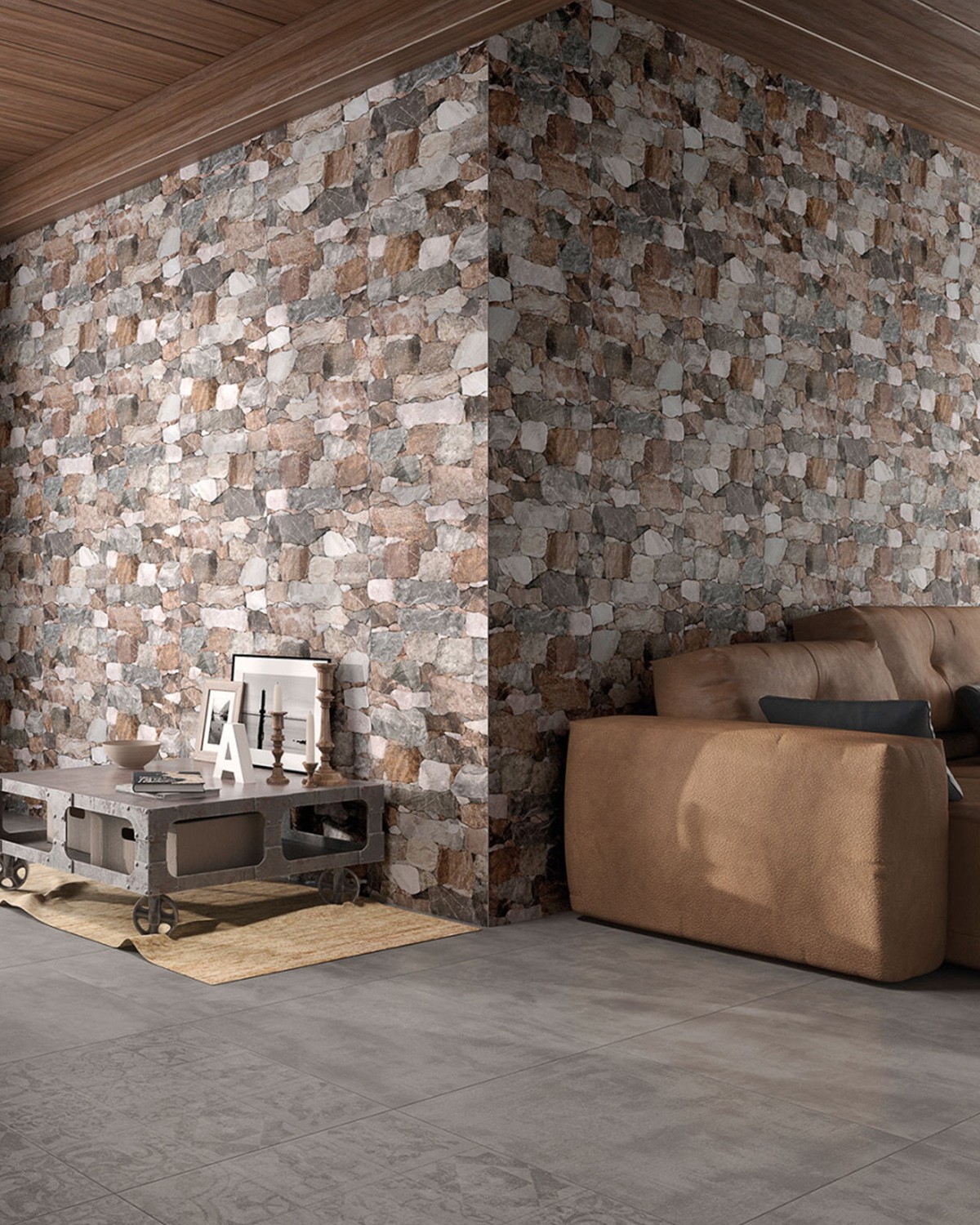 PETRA GRAFITO 32X48 ECOCERAMICA - Imagem 3