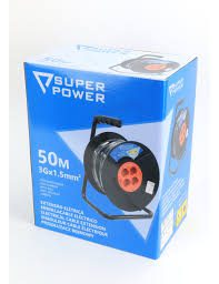 EXTENSÃO ELÈTRICA 50MT COM ENROLADOR-MADER