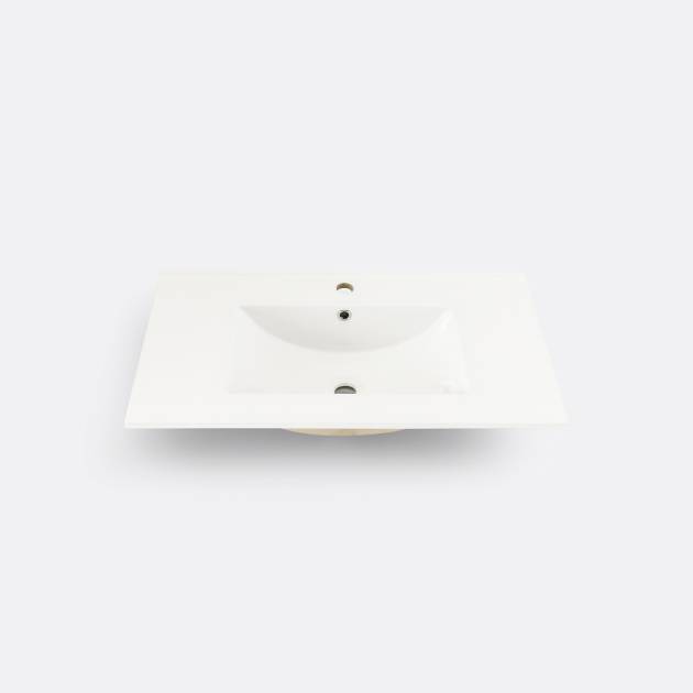 LAVATÓRIO CERÂMICO 80 BRANCO FORSANI