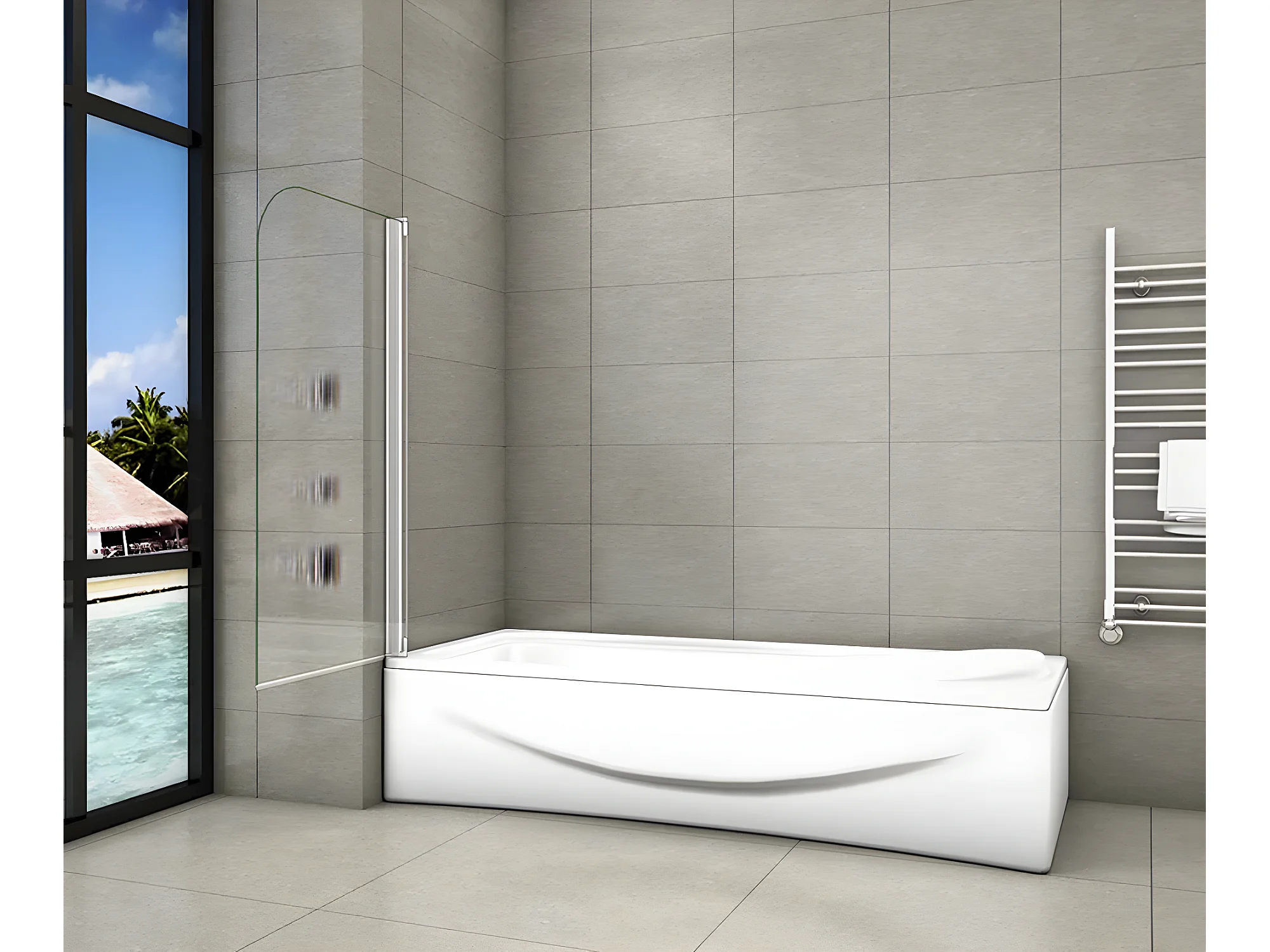 PAINEL BANHEIRA 80X140 AFJ - Imagem 2