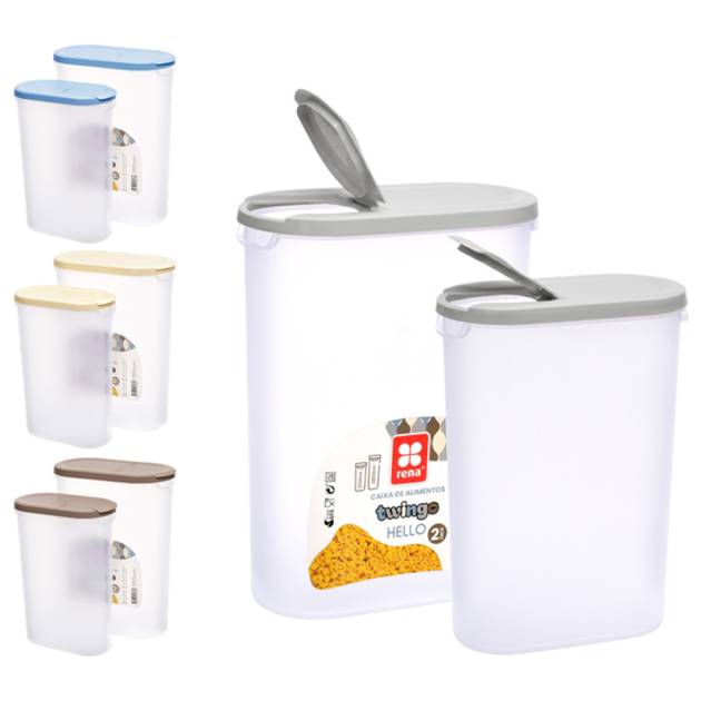 CAIXA DE ALIMENTOS FRESH 3.8LT RENA