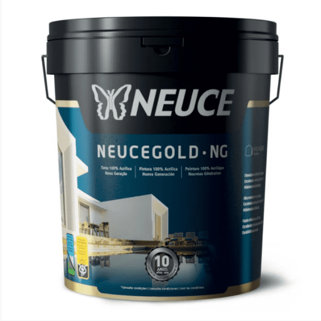 NEUCEGOLD ACRÍLICA PURA CORES NORMAIS 1L NEUCE