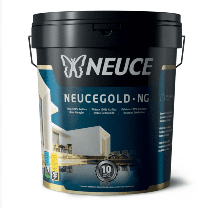NEUCEGOLD ACRÍLICA PURA CORES NORMAIS 5L