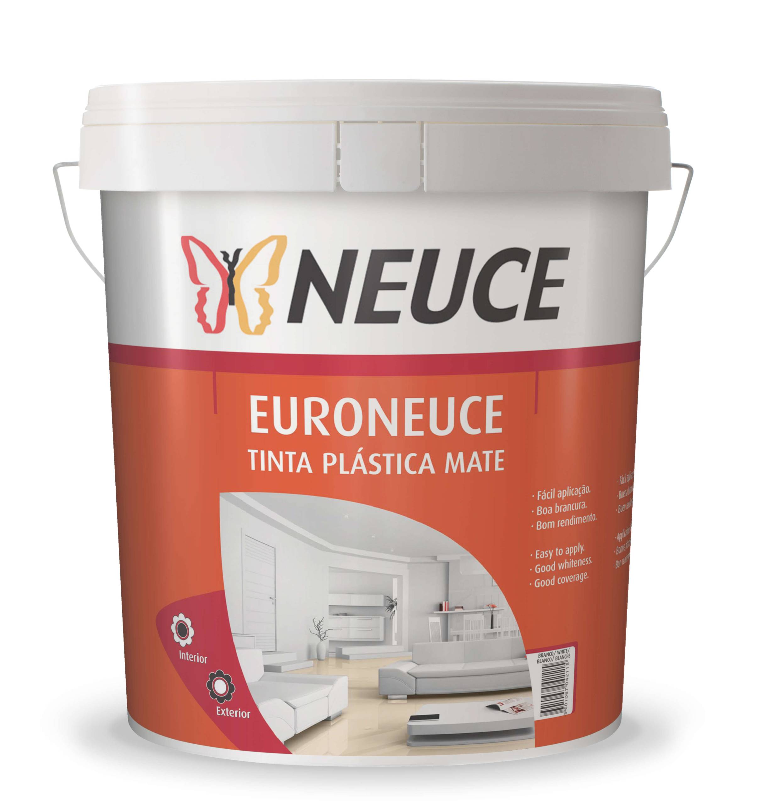EURONEUCE INTERIOR/EXTERIOR BRANCA/COR 15L NEUCE
