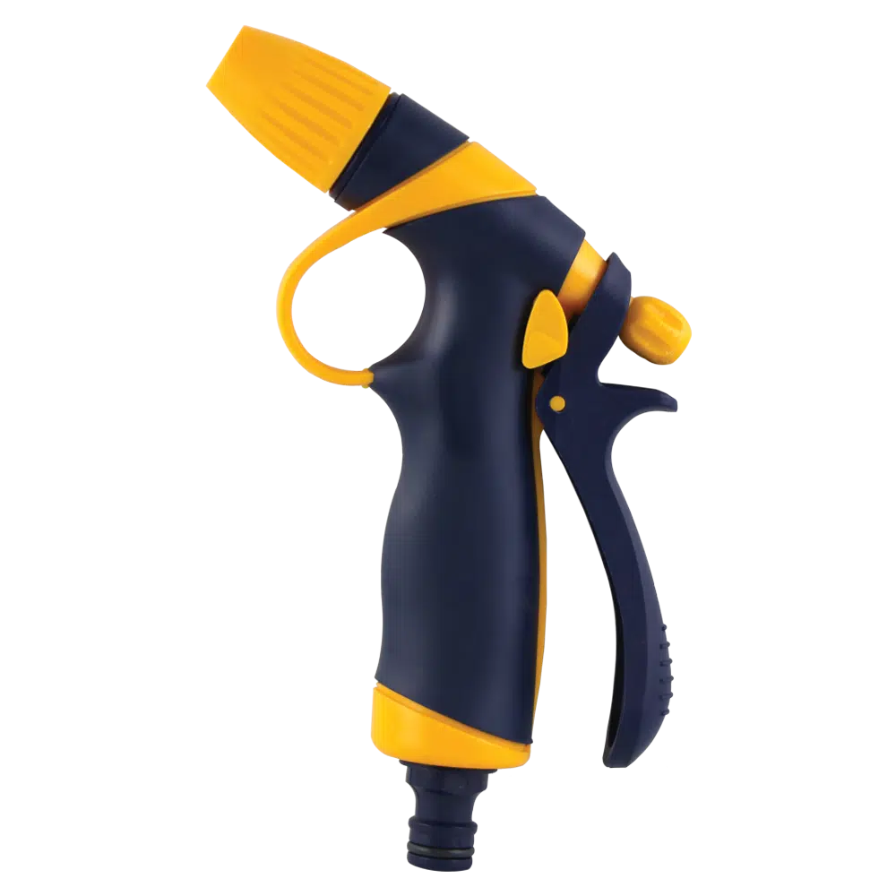AGULHETA REGA TIPO PISTOLA REGULÁVEL COM PUNHO BURRACHA-FLUX