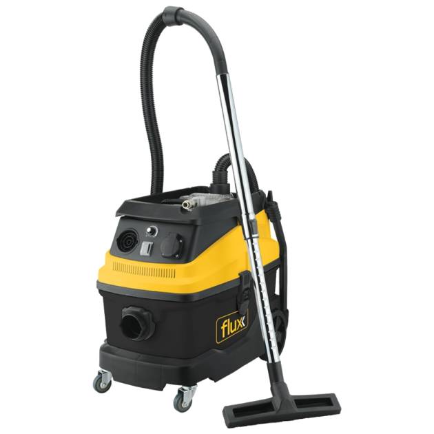C ASPIRADOR INDUSTRIAL SÓLIDOS E LIQUIDOS 1600W 30LITROS-FLUX