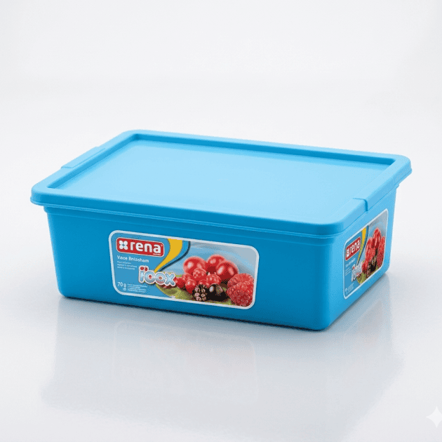 CAIXA DE ARRUMACÃO FARMA AZUL RENA