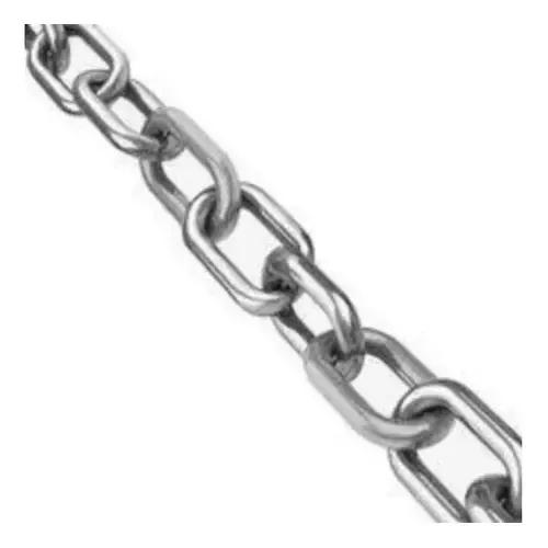CORRENTE AÇO GALVANIZADA 5MM METRO-FLUX