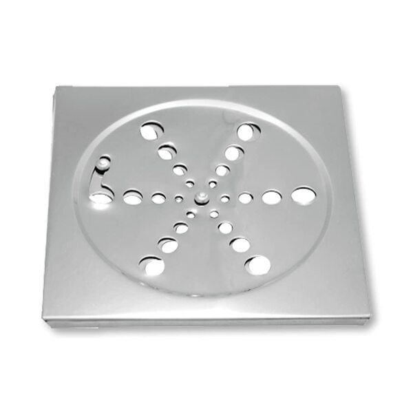 GRELHA QUADRADA 15X15MM AÇO INOX-FLUX