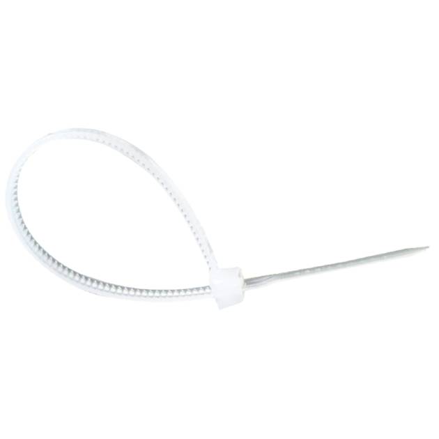 ABRAÇADEIRA FIVELA BRANCA 4,8X500 FLUX