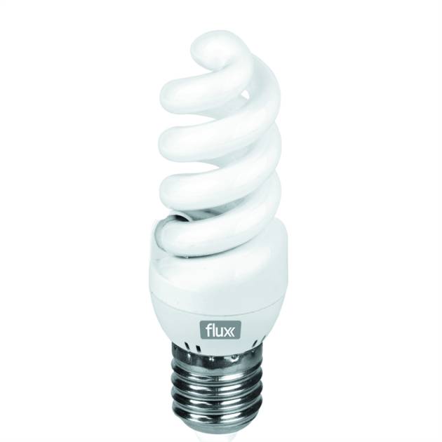 LAMPADA ECO ESPIRAL MINI E14  9W-FLUX