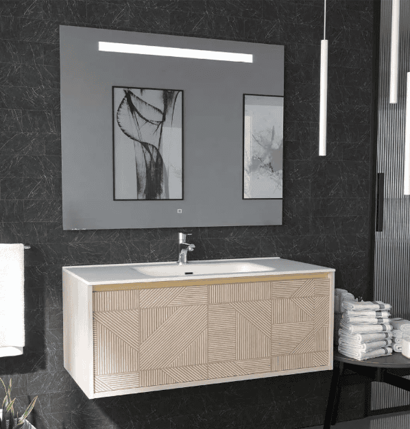 DUC CROSS PURE MÓVEL DE 80 CM C/LAVATÓRIO- SANEL